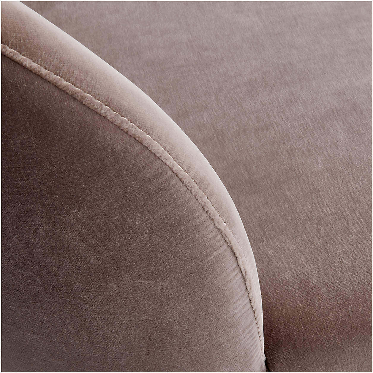 Camille Taupe Italian Dining Chair – Bild 2